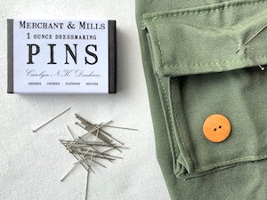 Merchant & Mills - Coppered Bulb Pins – Z Fabrics