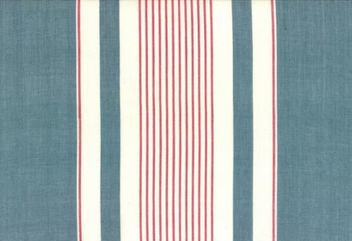 16” Picnic Point Red and Blue Toweling