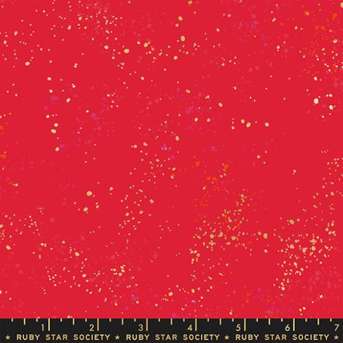Speckled Metallic Scarlet - $12.99/ Yard