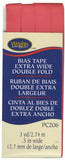 Extra Wide Double Fold Bias Tape