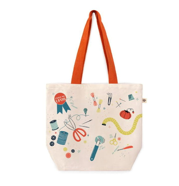 Canvas Tote: Ruby Star