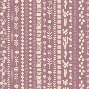 Garden Rows - Lilac $12.99/ Yard