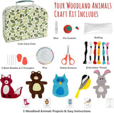 Woodland Animals Sewing Kit
