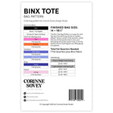 Binx Tote - Corinne Sovey