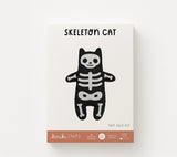 Skeleton Cat Felt Doll Kit