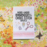 “Embroidery + Cross Stitch Basics Guide” Zine