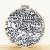 Rooftops of Paris Embroidery Kit