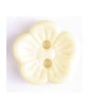 Polyamide Flower Button - Size: 11mm - 2 holes