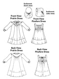 Child's Prairie Dress & Pinafore (213) - Folkwear Patterns