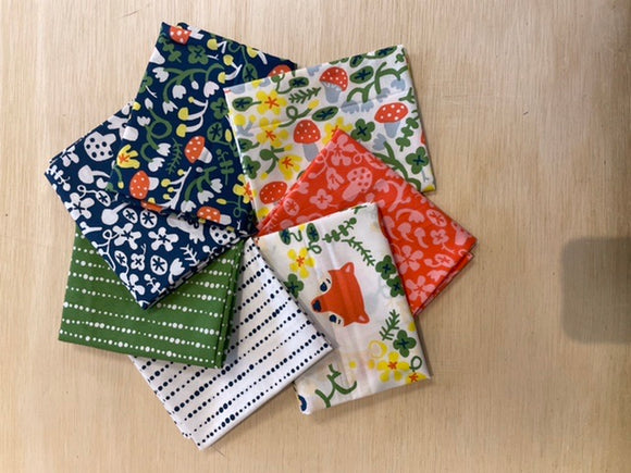 7 Fat Quarter Bundle - If You Are The Dreamer ORGANIC