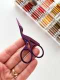 Stork Embroidery Scissors