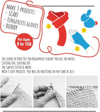 Knitting Kit for Beginners, Kids + Adults