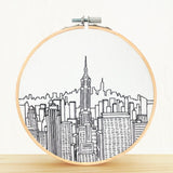 Top of the Rock, NYC Embroidery Kit