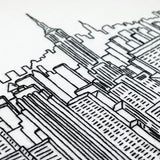 Top of the Rock, NYC Embroidery Kit