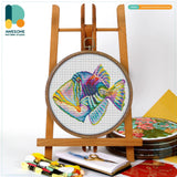 Counted Cross Stitch Kit: Picasso Triggerfish (111 x 94)