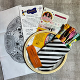 Disco Nap Embroidery Sampler Kit