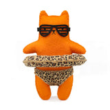Leopard Cat Felt Doll Kit