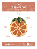 Dried Orange - Felt Ornament Kit