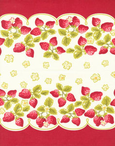 16" Classic Retro Toweling - Berrylicious $8.99/yd