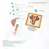 Counted Cross Stitch Kit: Picasso Triggerfish (111 x 94)