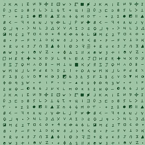 Cryptography - Envy $12.99/yd