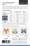 Little Raccoon Quilt Pattern
