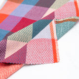 Waffle Happy Checkers in Sangria $18.49/yard