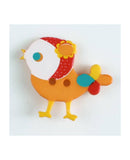 Novelty Button - Pink Bird 25mm