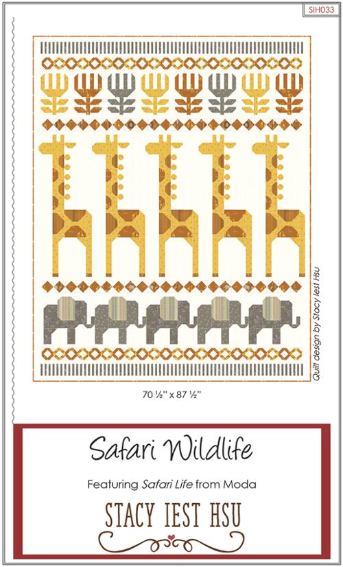 Safari Wildlife  Quilt pattern