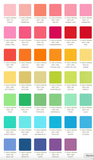 Kona® Cotton - New Bright Palette Charm Pack