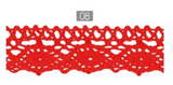 100% Cotton Cluny Lace, 20mm