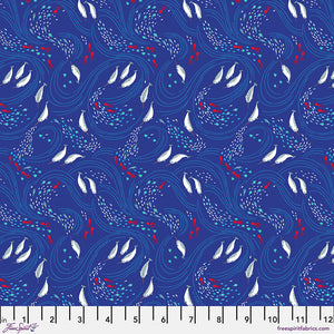 Swirling Seas - Blue $12.99/ Yard