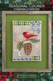 Seasonal Courier: Cardinal's Winter - Cross Stitch Pattern