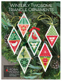 Winterly Twosome Triangle Ornaments- Cross Stitch Pattern