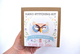 Felt Owl Mask Hand Sewing Kit