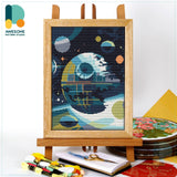 Counted Cross Stitch Kit: Space
