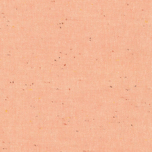 Essex Speckled Yarn Dye - Coral $15.49/ Yard