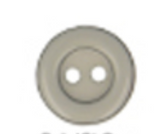 Raised Edge Button 14mm