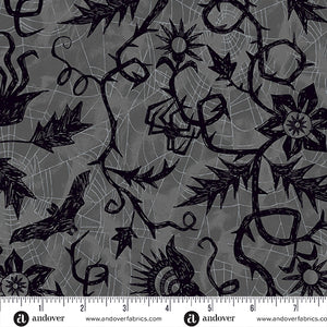 Vine Spiderweb - Grey $12.99/yd