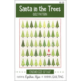 Santa In The Trees Quilt Pattern