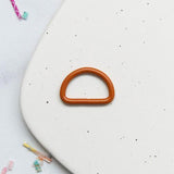 Colorful D Rings: 1"