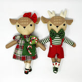 PANEL - Reindeer Stuffies :: $13.49 /panel