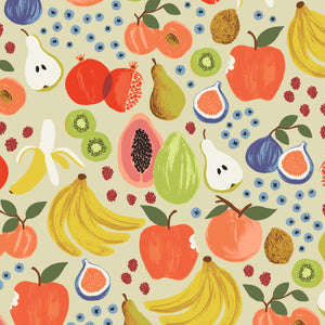 CANVAS: Fruit Stand - Cream $21.49/ Yard