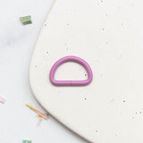 Colorful D Rings: 1"