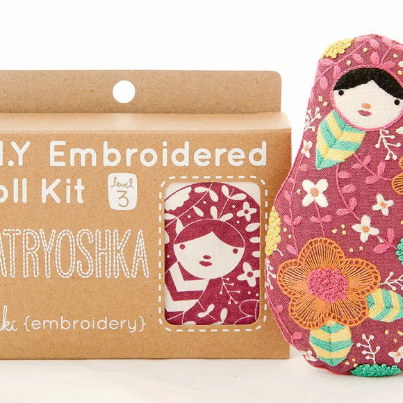 Matryoshka Embroidery Kit