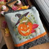 Pumpkin Toad Cross Stitch Kit