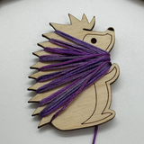 Hedgehog Wooden Bobbins