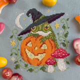 Pumpkin Toad Cross Stitch Kit