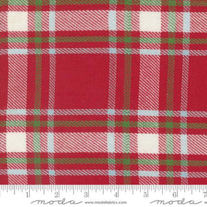 16" Red Plaid Toweling $8.99/yd