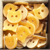 Cat Shaped Buttons